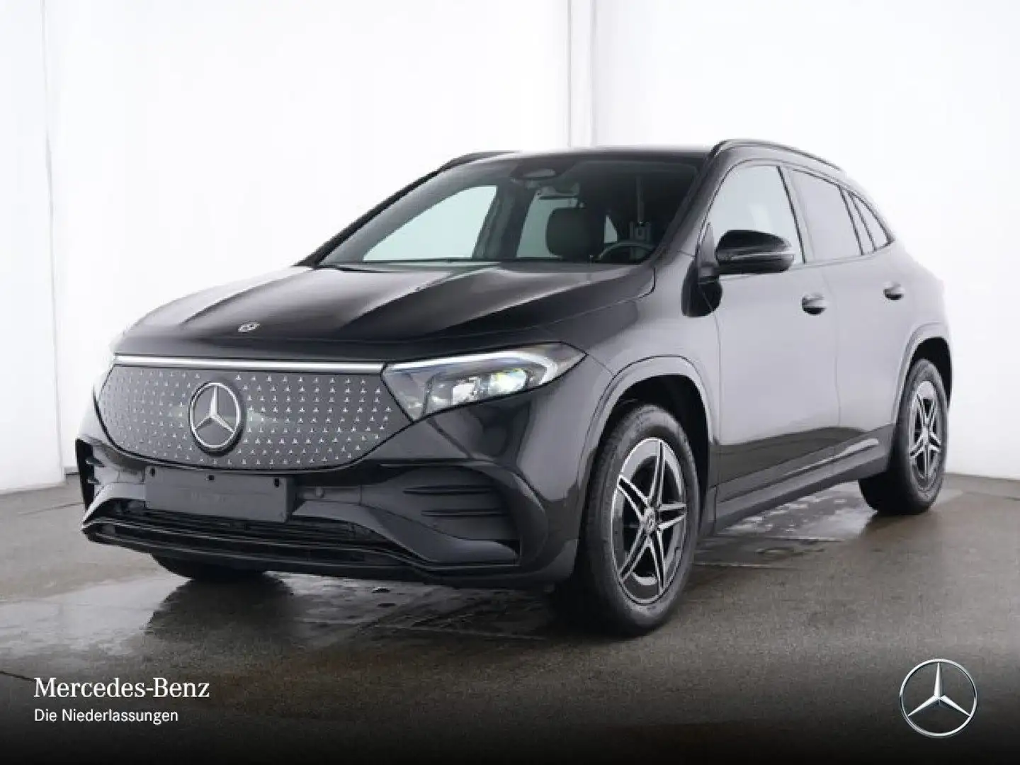 Mercedes-Benz EQA 250 AMG+NIGHT+ADVANCED+KAMERA+SPUR Schwarz - 2