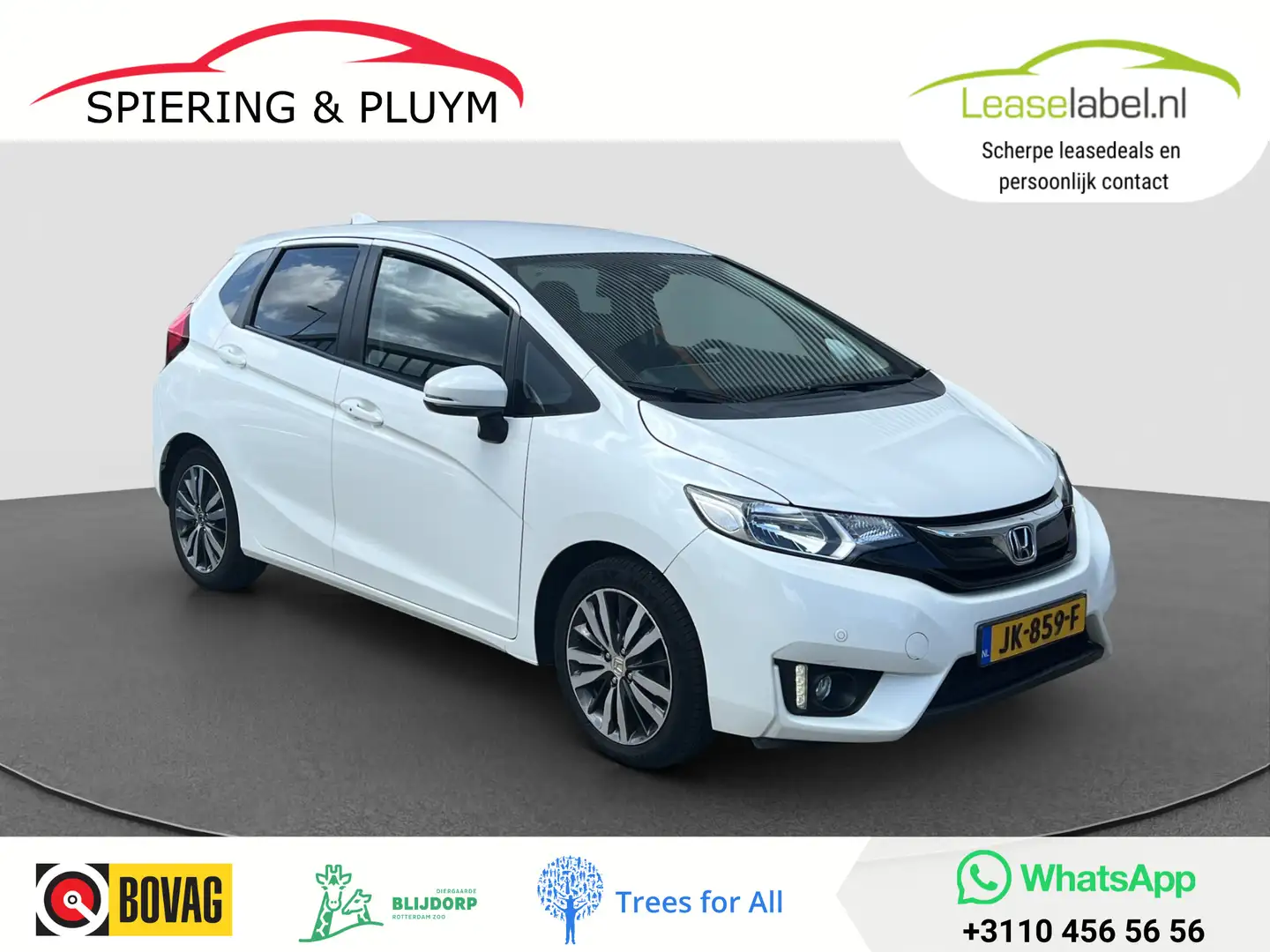 Honda Jazz 1.3 i-VTEC Elegance | Camera | Automaat | Navigati Wit - 1