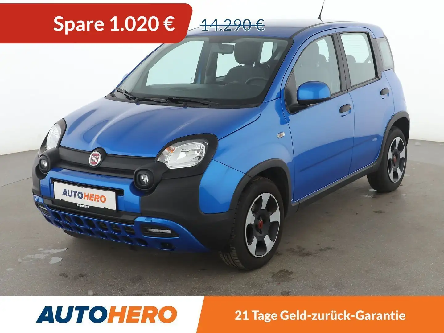 Fiat Panda 1.0 Mild-Hybrid City Plus *KLIMA*GARANTIE* Blau - 1