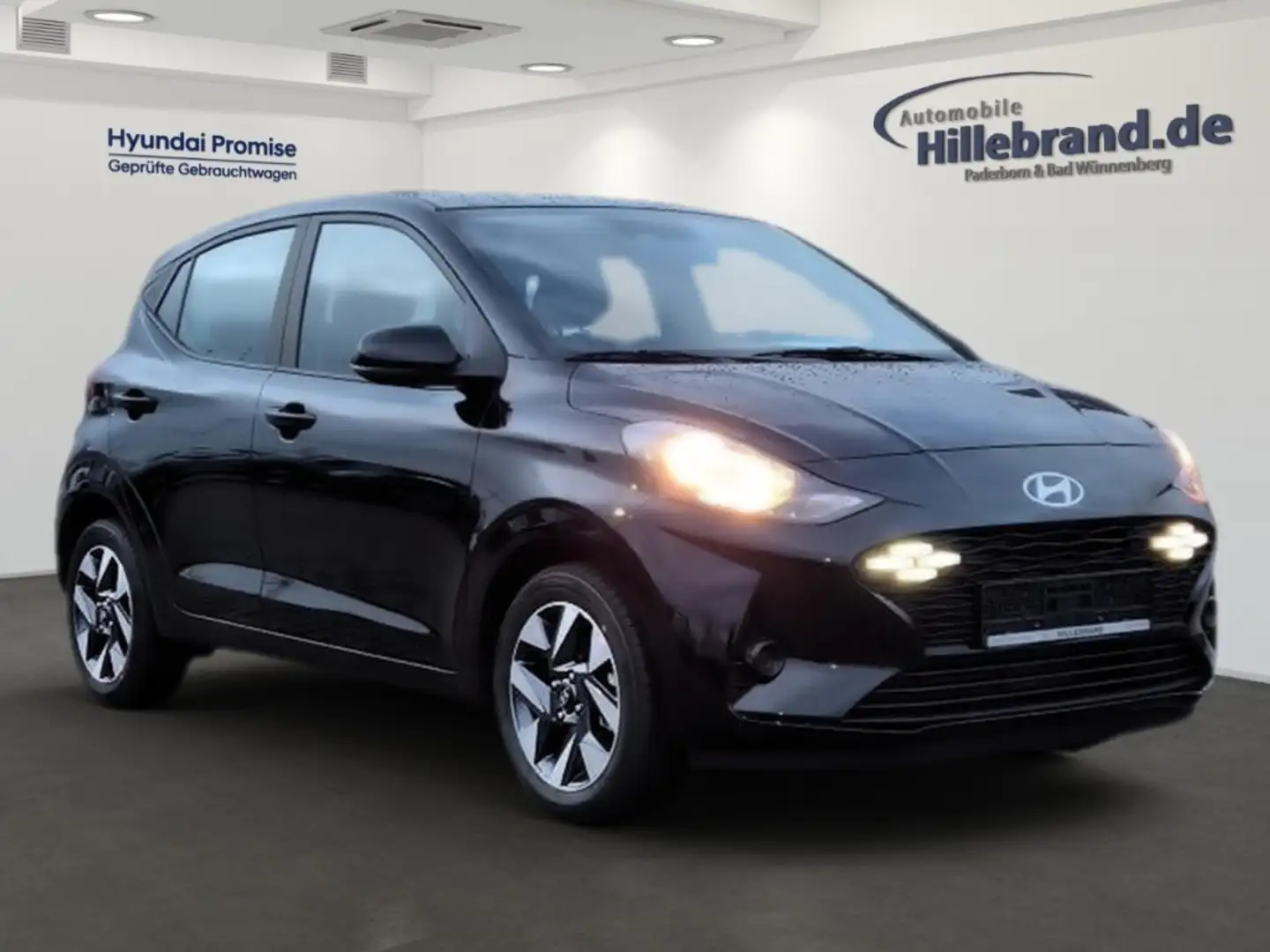 Hyundai i10 Trend 1.0 EU6e Navi Apple CarPlay Android Auto Kli Schwarz - 2