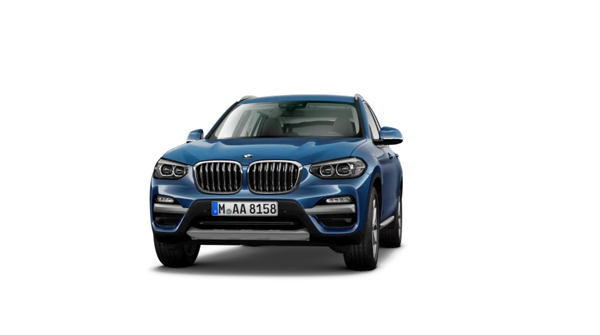 BMW X3 xDrive 20dA Azul - 1