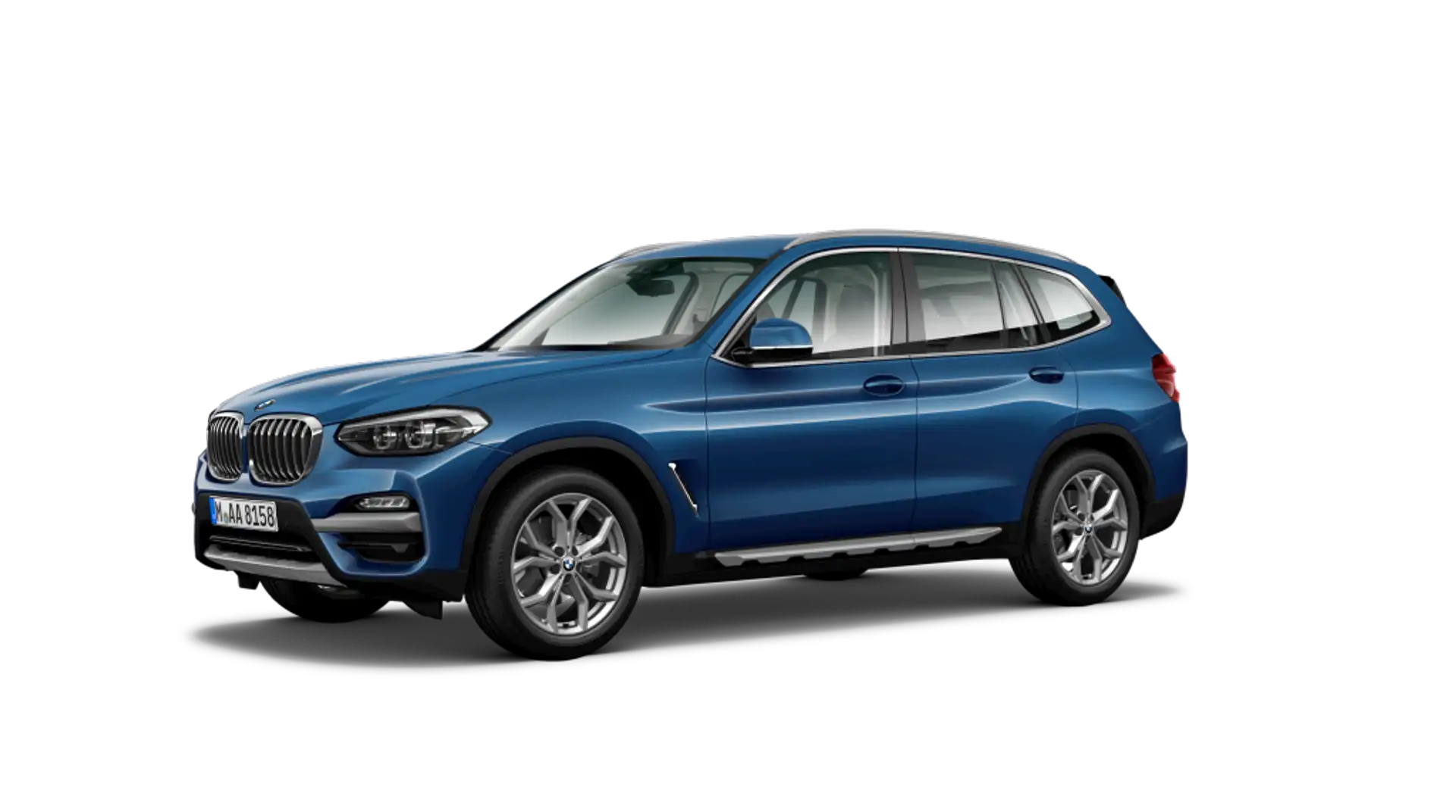 BMW X3 xDrive 20dA Azul - 2
