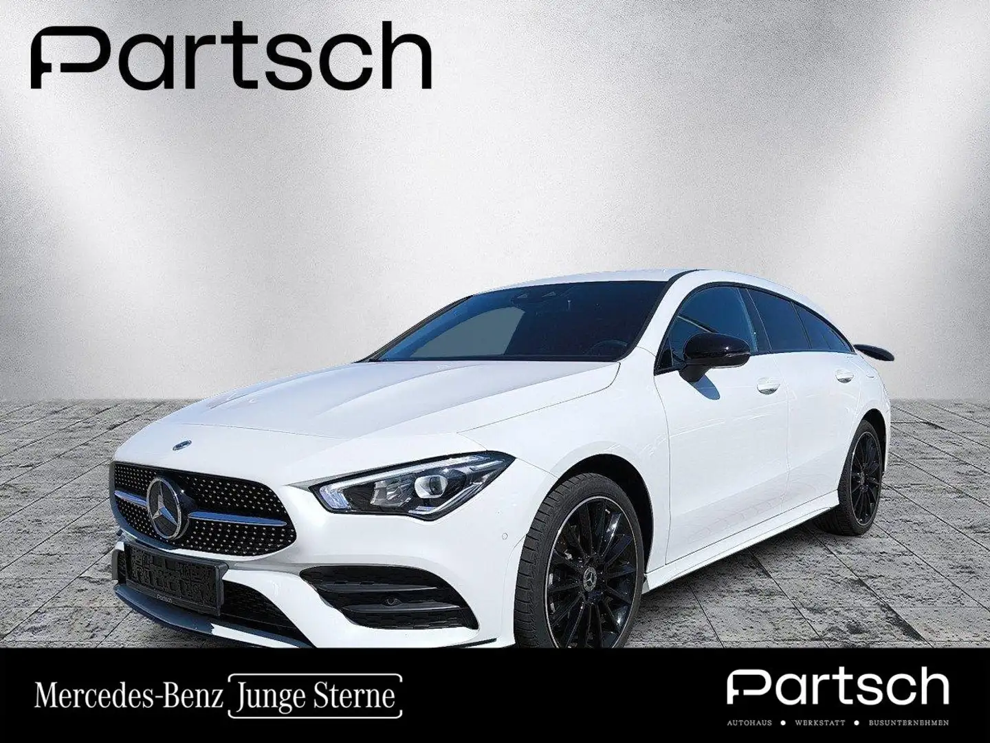 Mercedes-Benz CLA 250 e Shooting Brake AMG Line SH Spurhalteass Weiß - 1