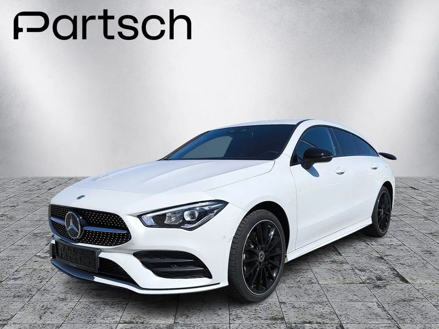 Mercedes-Benz CLA 250 e Shooting Brake AMG Line SH Spurhalteass Weiß - 2