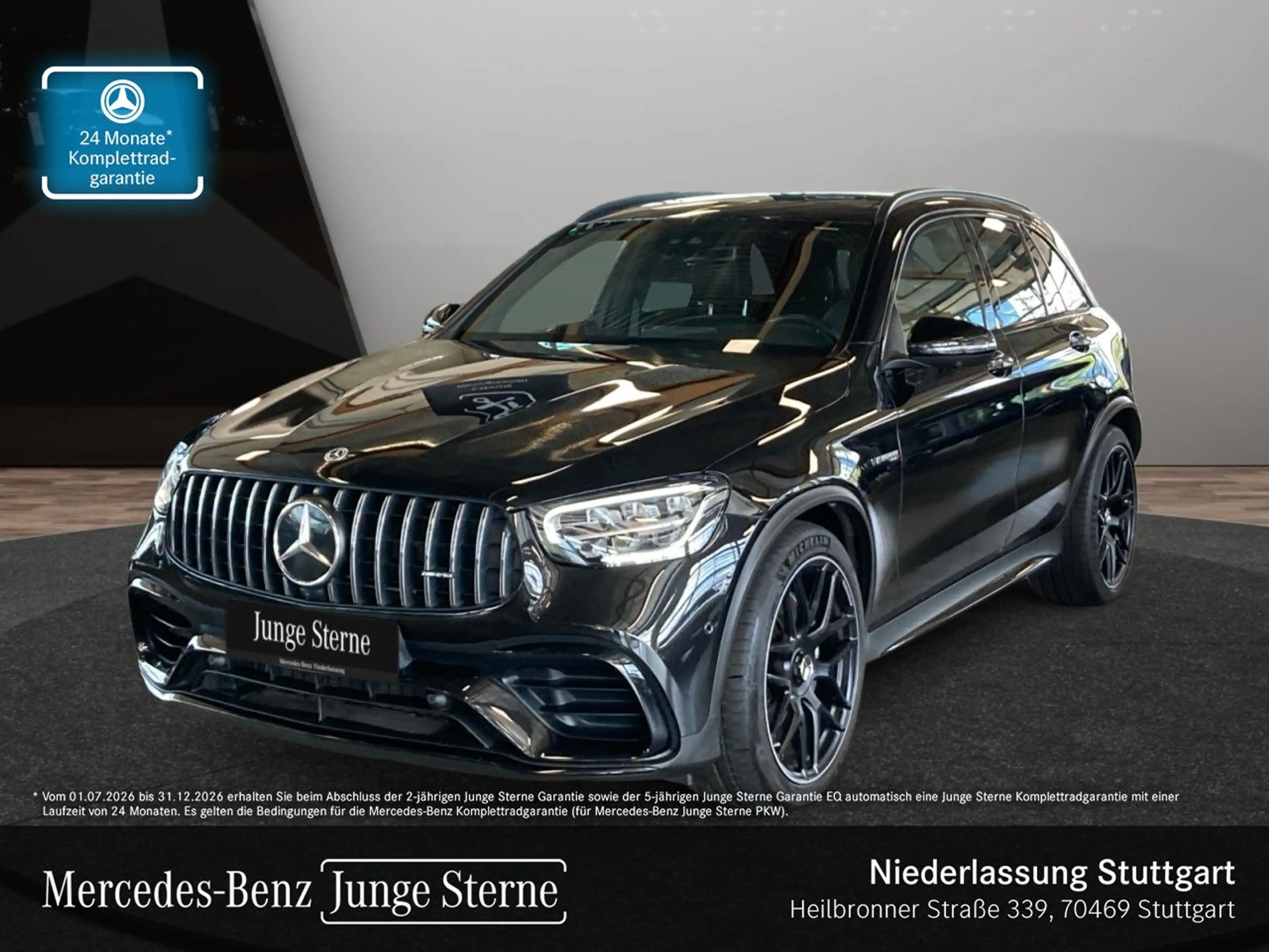 Mercedes-Benz GLC 63 AMG GLC 63 4M NIGHT+PANO+360+LED+SITZKLIMA+SPUR+TOTW