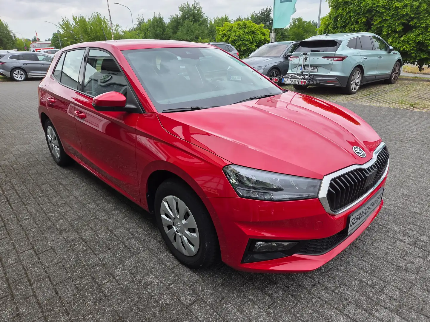 Skoda Fabia Ambition 1.0 MPI 59 kW/PDC/MFL/SHZ/Clima/Bluetooth Rot - 1