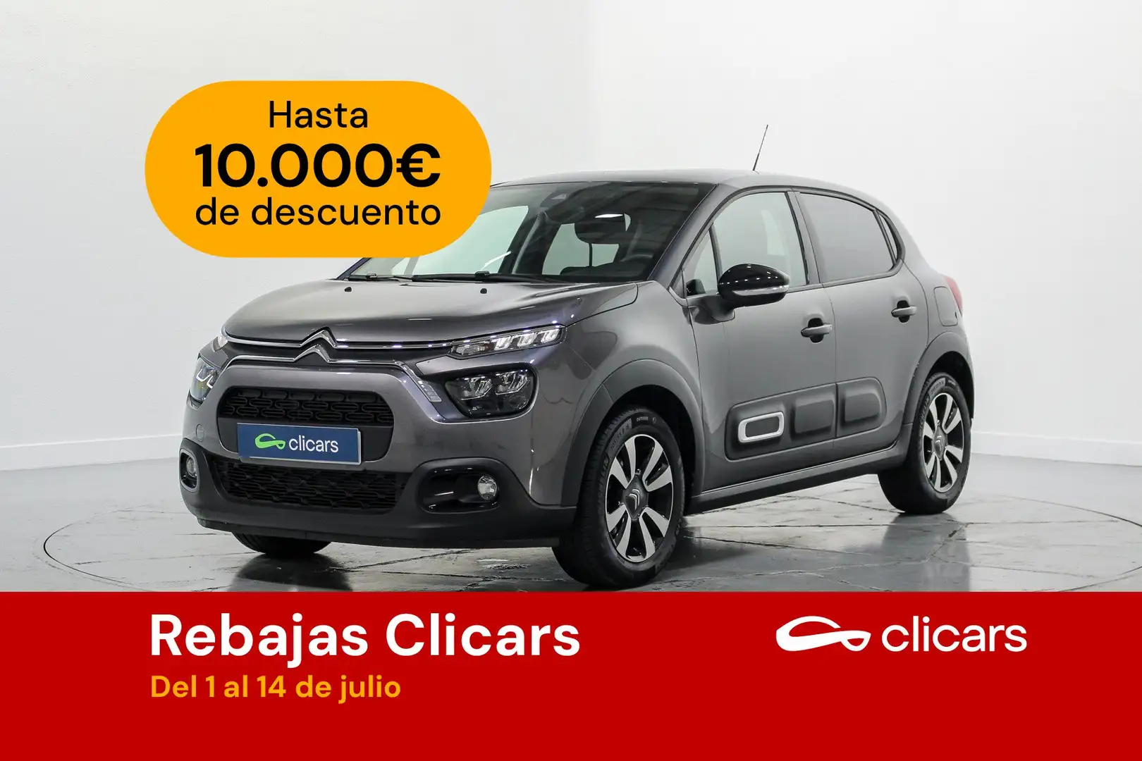 Citroen C3 1.2 PureTech S&S 97 Edition 110 Gris - 1