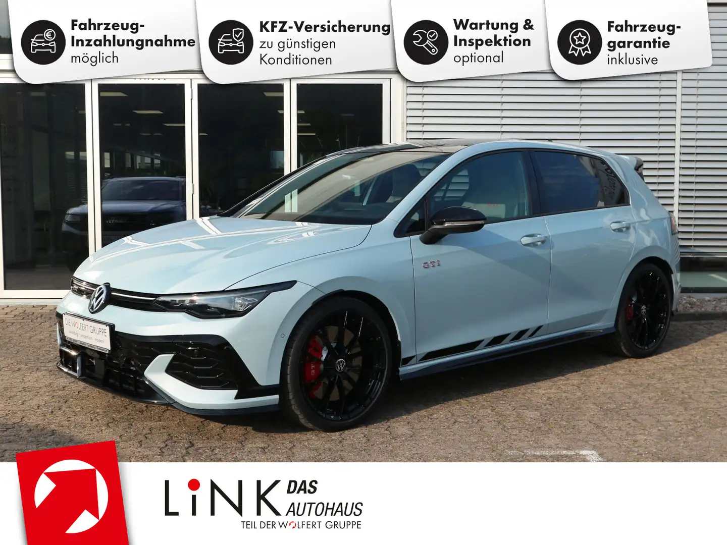 Volkswagen Golf GTI Clubsport 2,0 TSI OPF (300 PS) DSG *PAN Blau - 1