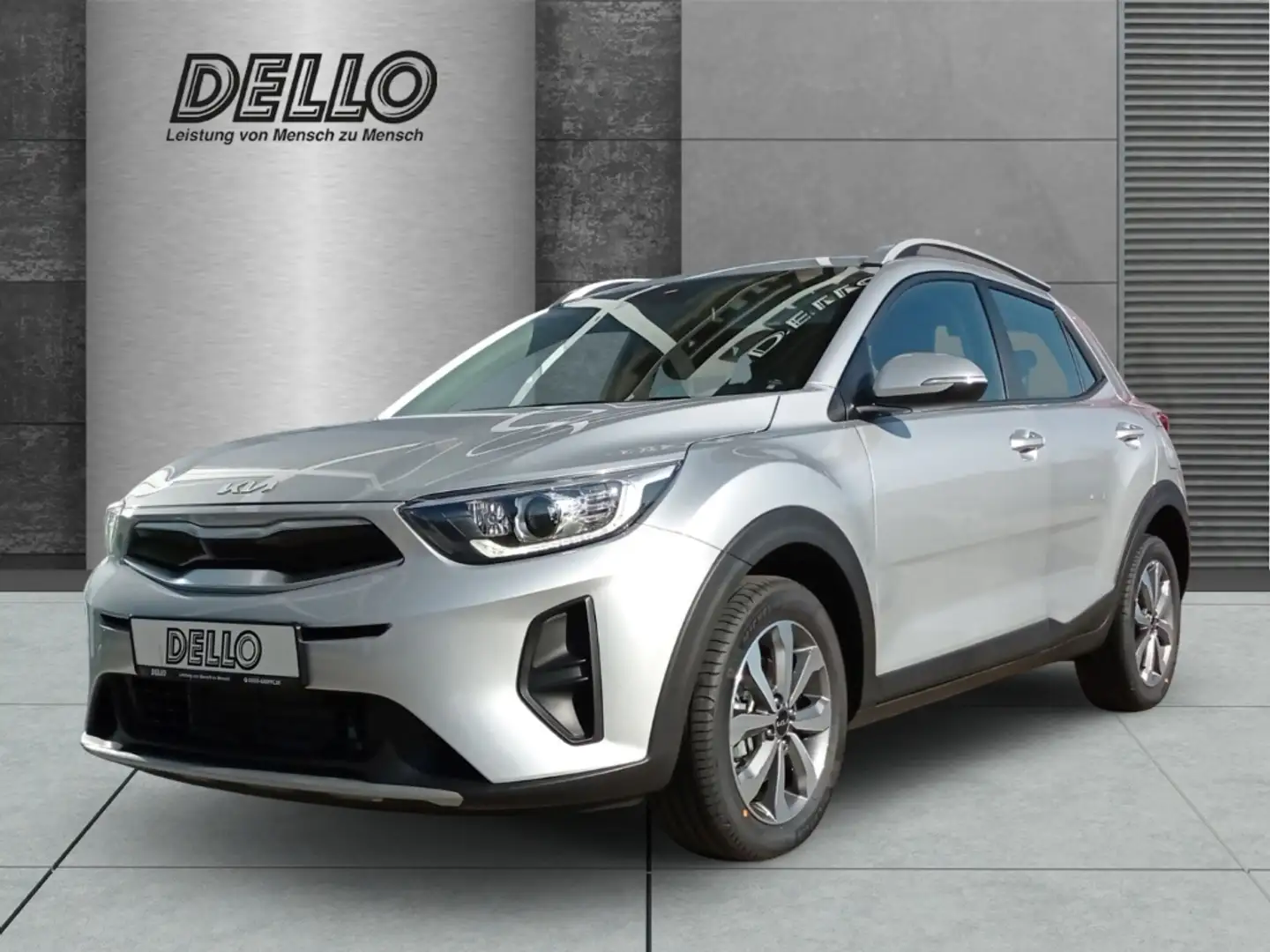 Kia Stonic Vision T-GDI Automatik SHZ RDC Rückfahrkam. Klimaa Silber - 1