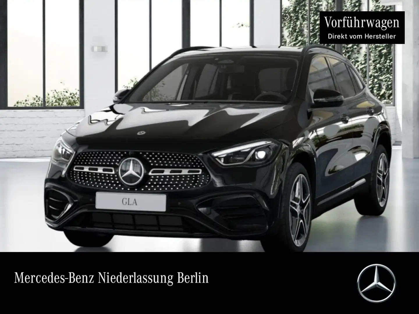 Mercedes-Benz GLA 200 AMG+NIGHT+MULTIBEAM+KAMERA+19"+TOTW+7G Schwarz - 1
