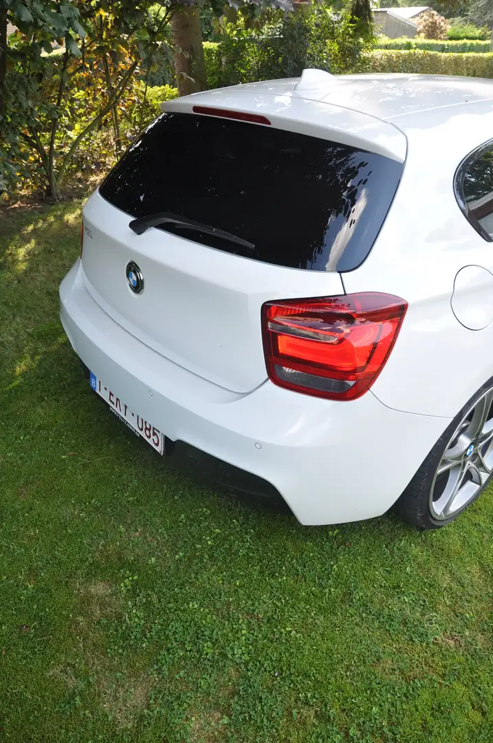 BMW 118 118 d Blanc - 2