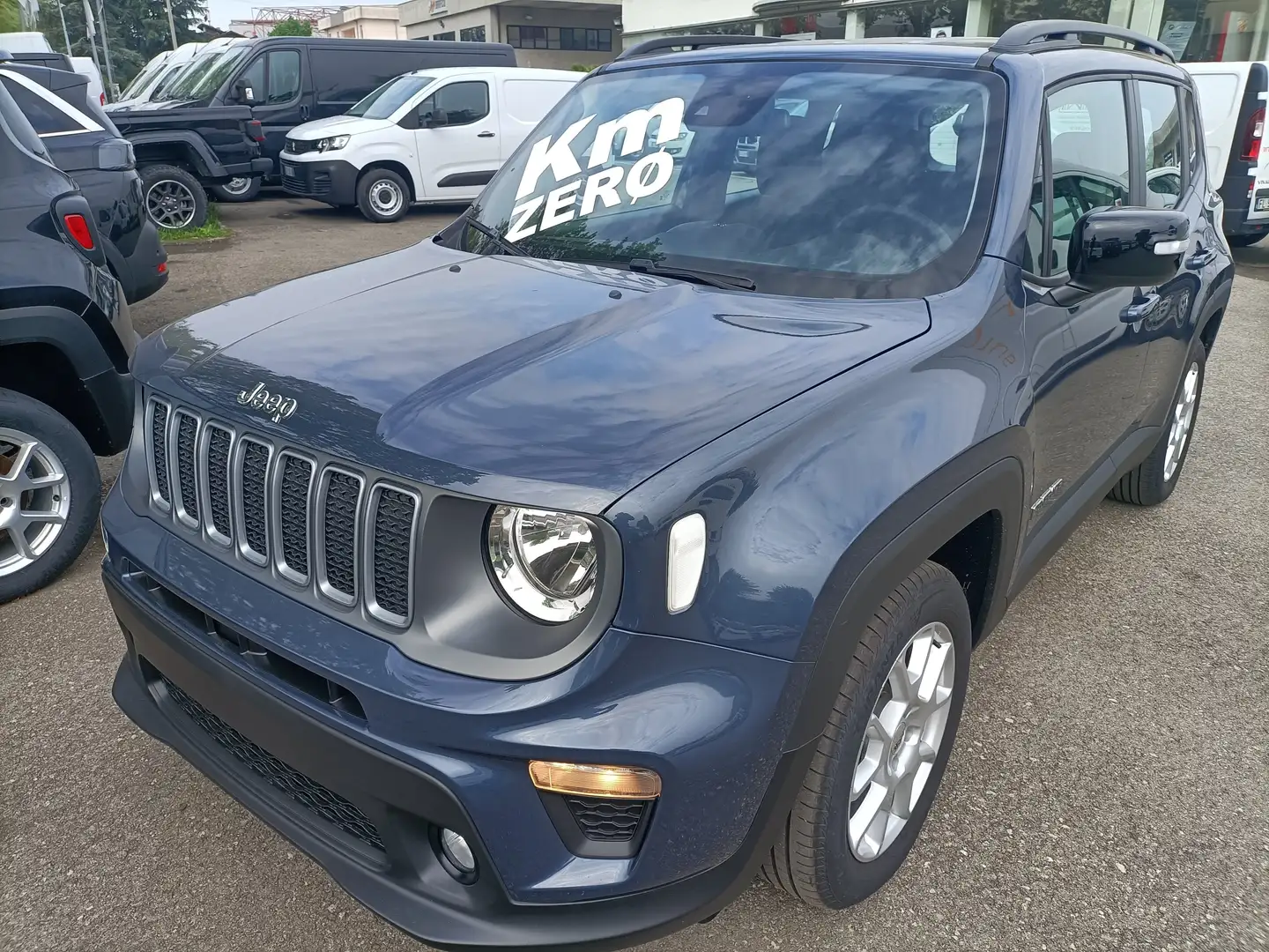 Jeep Renegade Renegade 1.5 turbo t4 mhev Limited 2wd 130cv dct Blau - 1