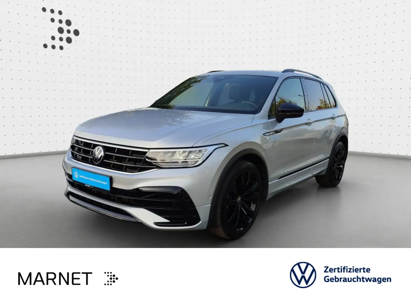 Volkswagen Tiguan 2.0 TDI DSG  R-Line Black Style*Navi*Pano Silber - 1