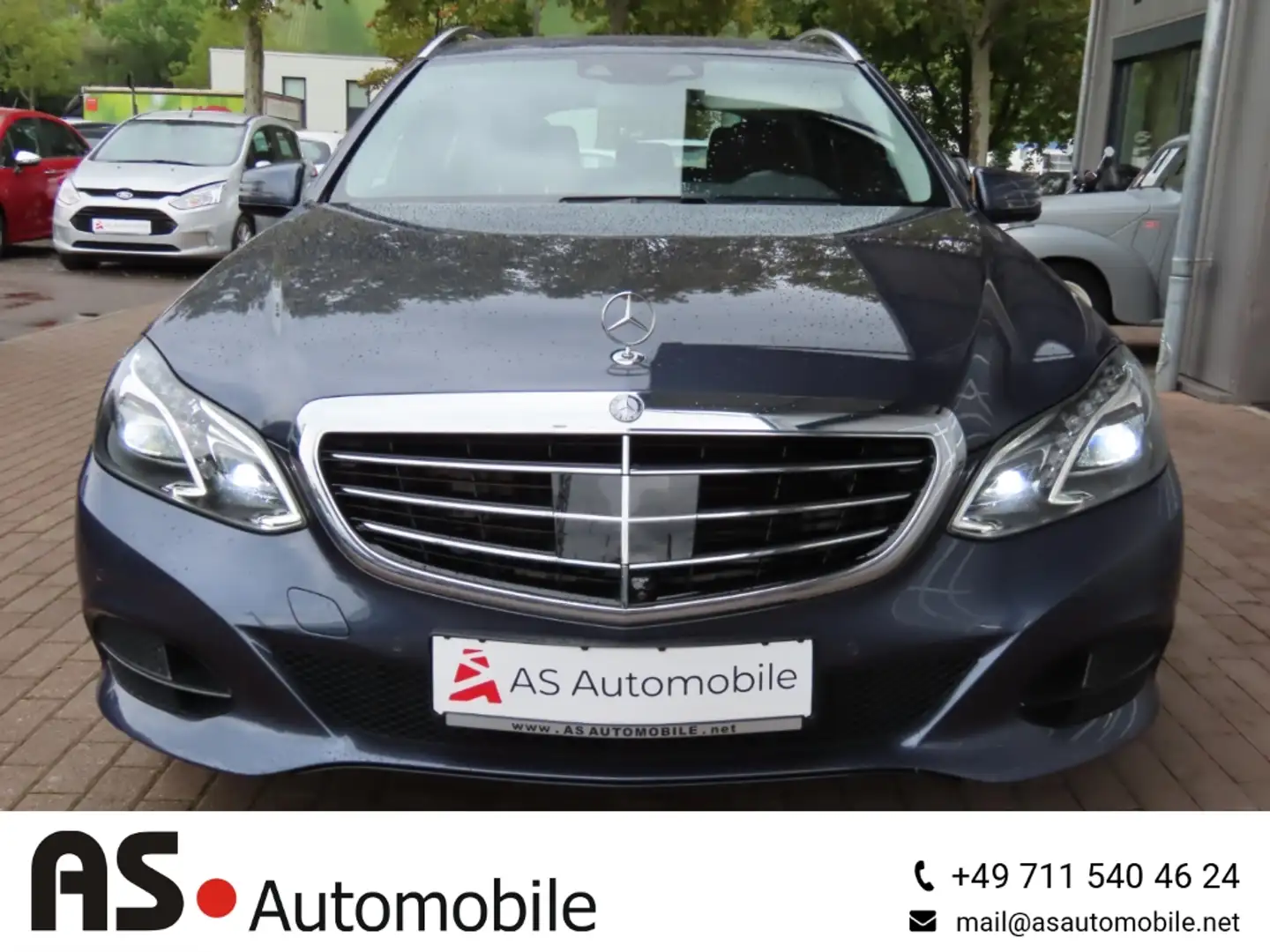 Mercedes-Benz E 350 CDI 4Matic 1.Hd*HUneu*LED*360°Kam*ACC*SHZ*AHK Blau - 2