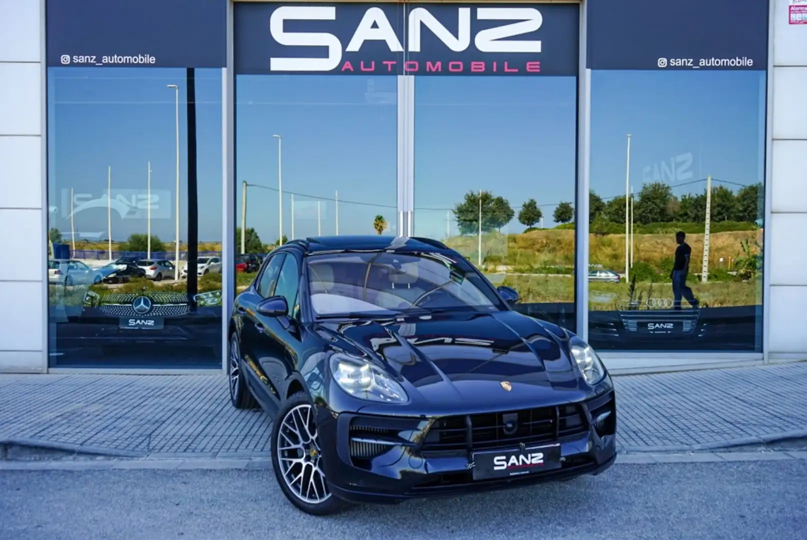 Porsche Macan S Aut. Negro - 1