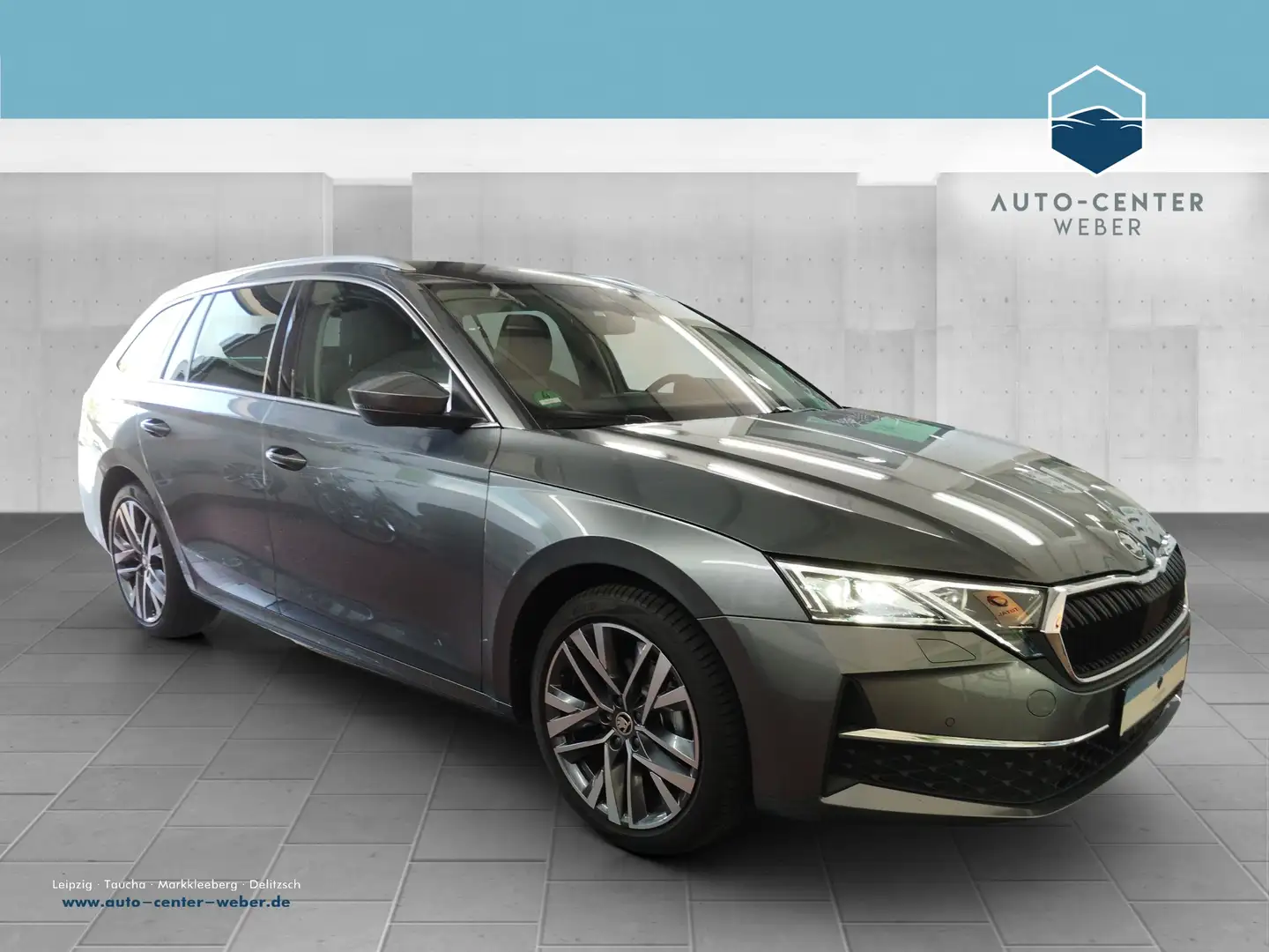 Skoda Octavia Combi 2.0 TDI Exclusive DSG #PDC #SH Grau - 1