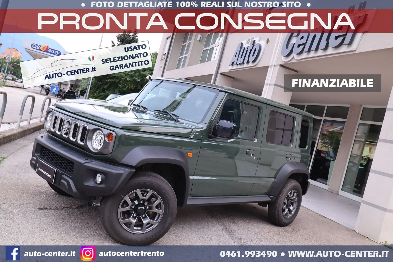 Suzuki Jimny 1.5 4X4 AUT GLX 5PORTE 4POSTI Verde - 1