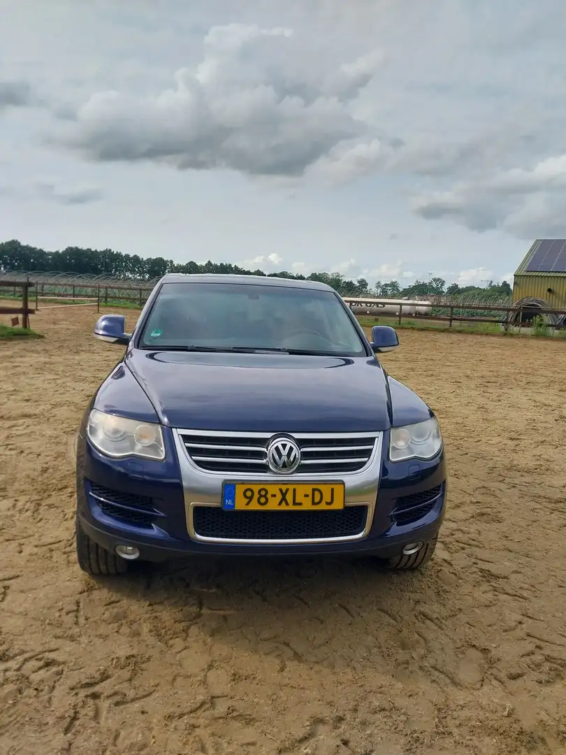 Volkswagen Touareg 4.2 V8 FSI Blauw - 1