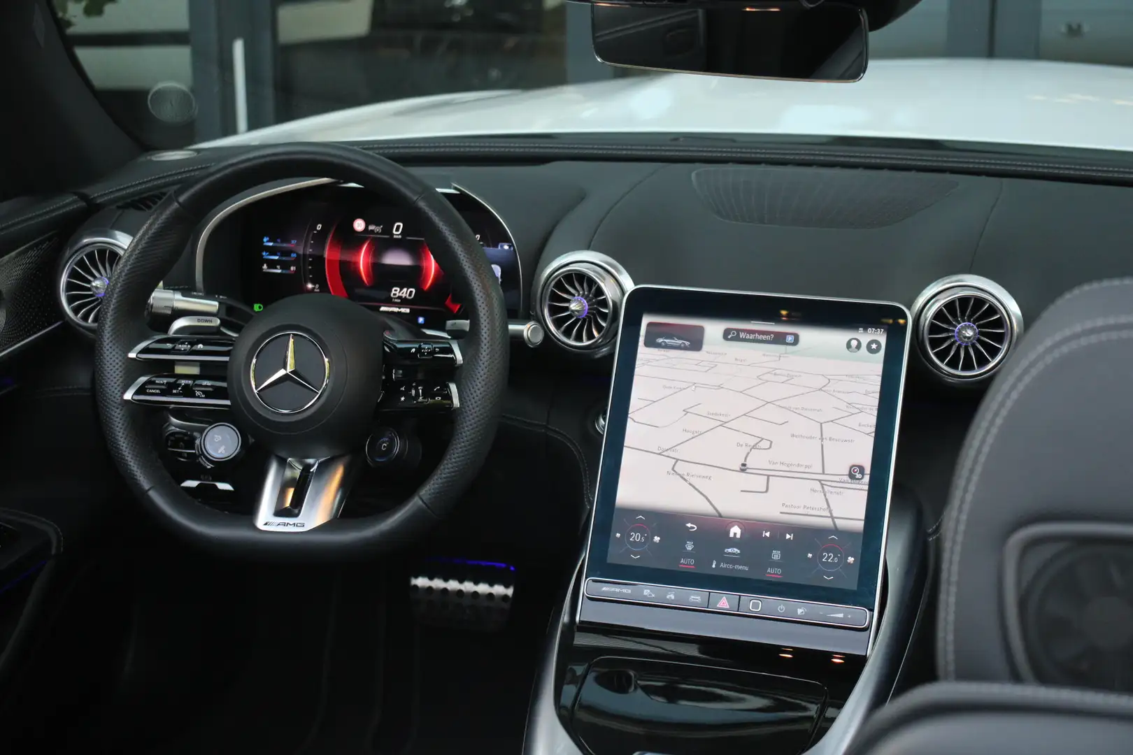 Mercedes-Benz SL 43 AMG Roadster Nightpakket/V8-Styling/PremiumPlus/Burmes Alb - 2