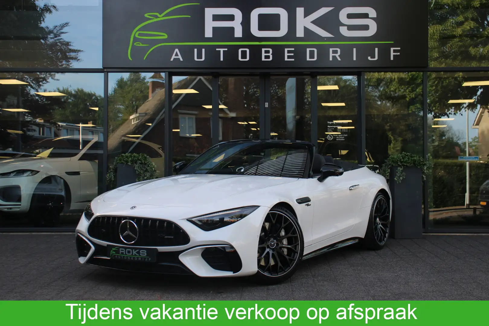 Mercedes-Benz SL 43 AMG Roadster Nightpakket/V8-Styling/PremiumPlus/Burmes Alb - 1
