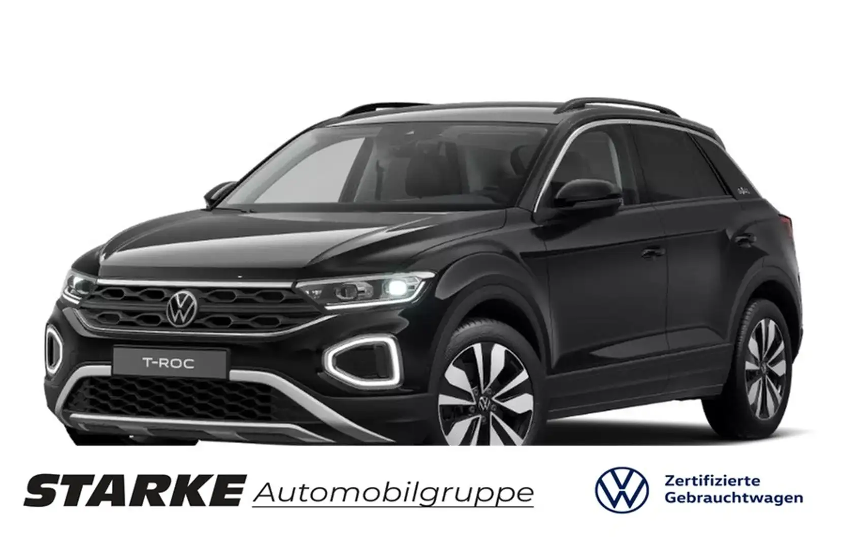 Volkswagen T-Roc 2.0 TDI DSG Goal Schwarz - 1