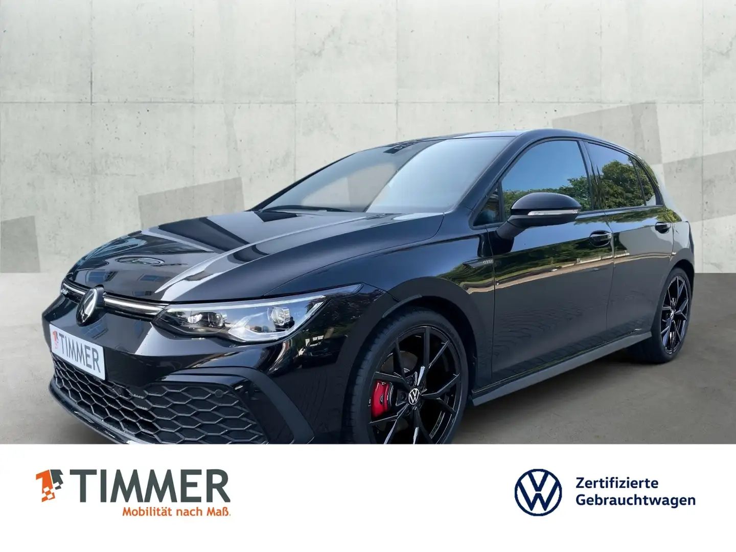 Volkswagen Golf VIII GTD 2.0 TDI DSG *AHK*HUD*PANO*RKAM* Schwarz - 1