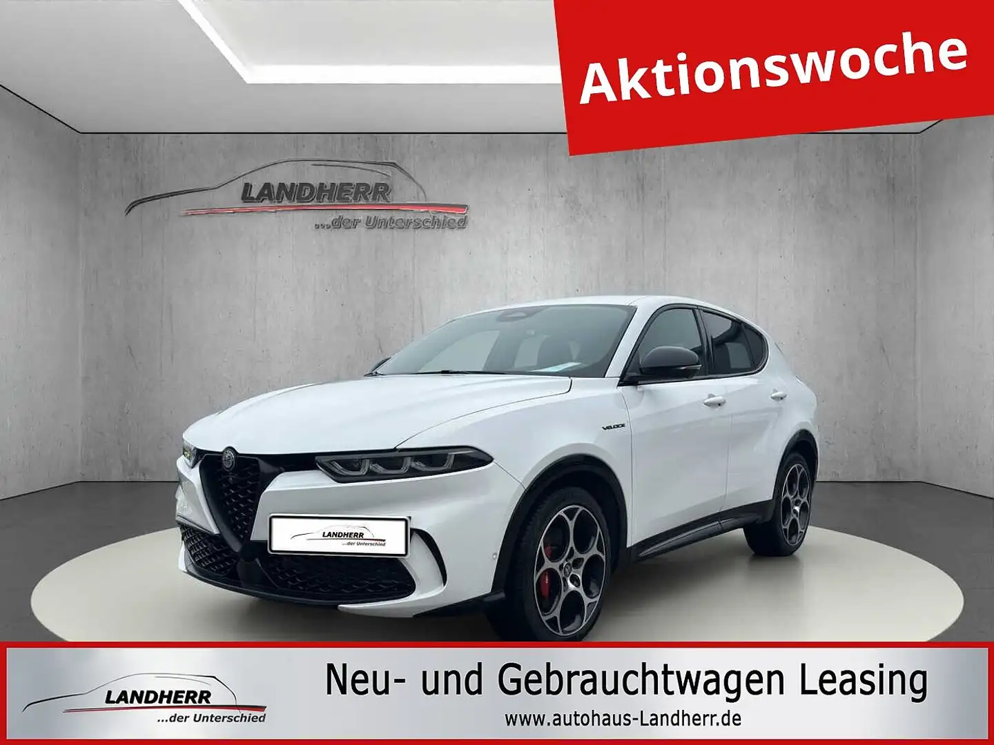 Alfa Romeo Tonale Veloce Leder/Memory/el. Heckklappe Weiß - 1