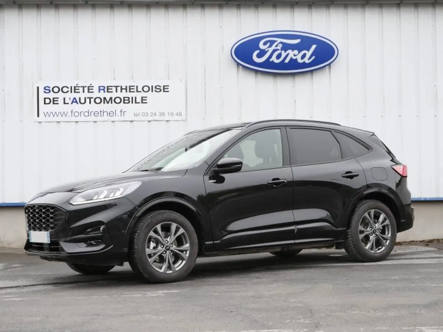 Ford Kuga 2.5 Duratec 190ch FHEV ST-Line Business BVA i-AWD Noir - 1