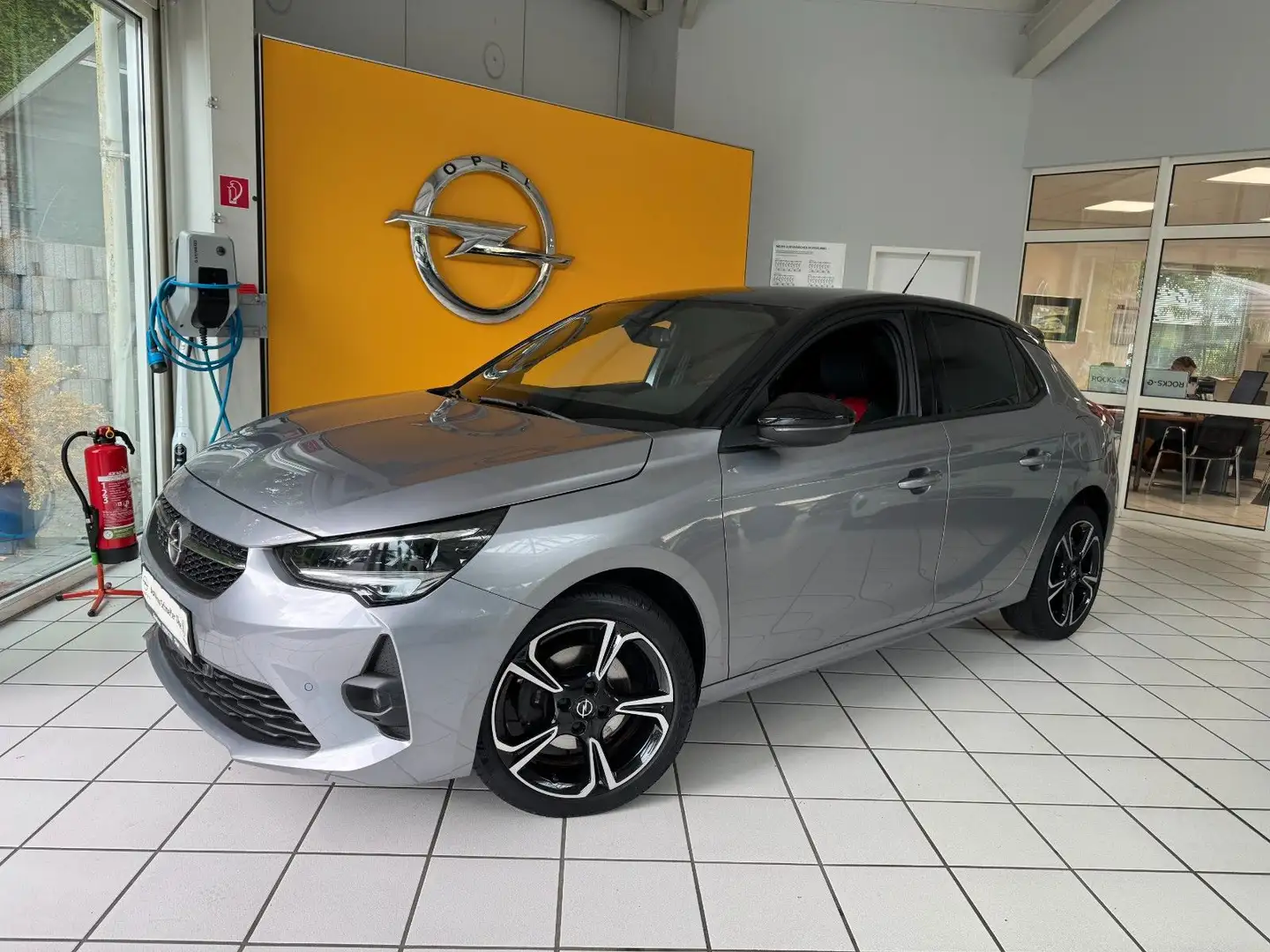 Opel Corsa F GS Line Automatik+Navi+LED Gris - 1