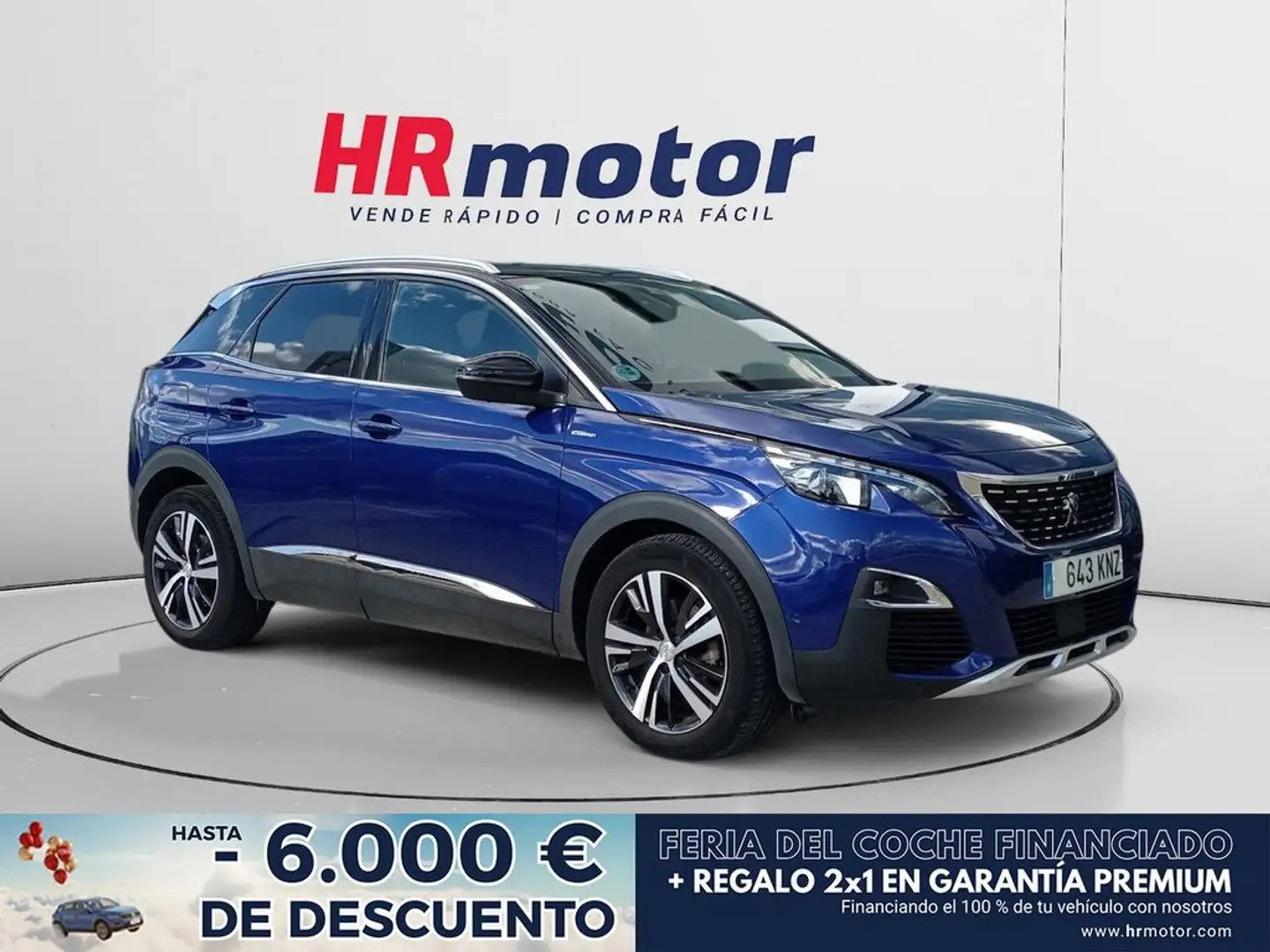 Peugeot 3008 GT Line Azul - 1