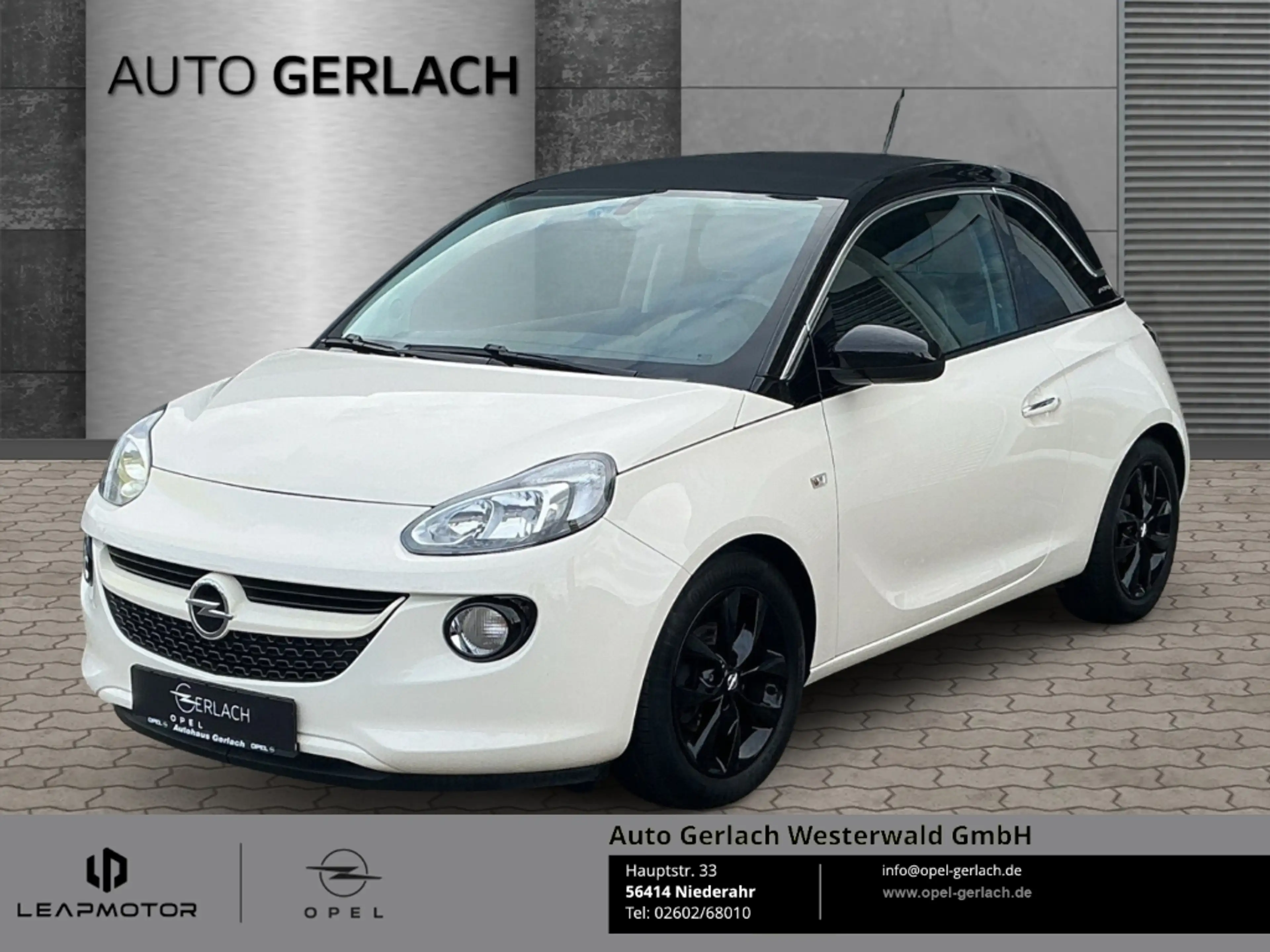 Opel Adam Open Air 120 Jahre ecoFlex Faltdach Apple CarPlay