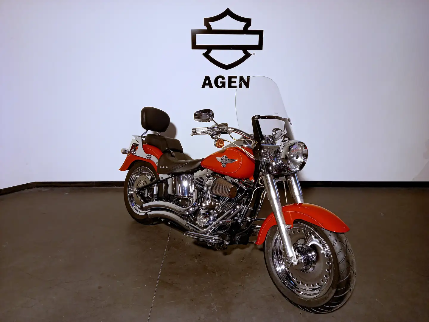 Harley-Davidson Fat Boy Rouge - 1