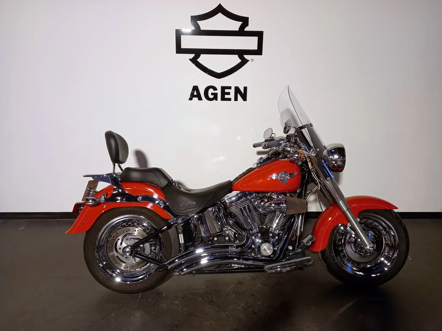 Harley-Davidson Fat Boy Rouge - 2