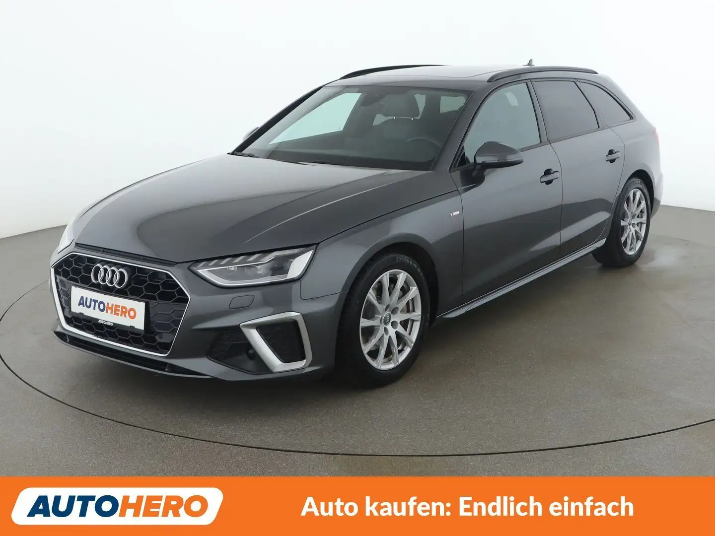 Audi A4 40 TDI S line Grau - 1
