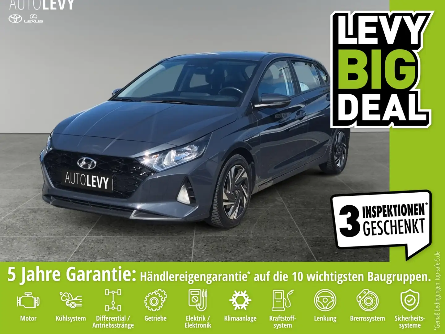 Hyundai i20 1.0 T-GDI Trend *KLIMA*SHZ*LHZ*RFK*PDC* Grün - 1