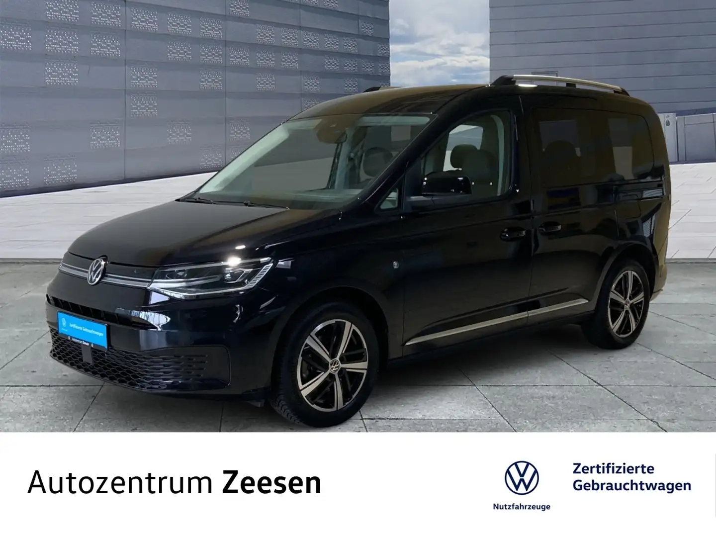 Volkswagen Caddy 1.5 TSI Style DSG+USB+DAB+SHZ+EPH+MAL+LWS+ Klima Noir - 1