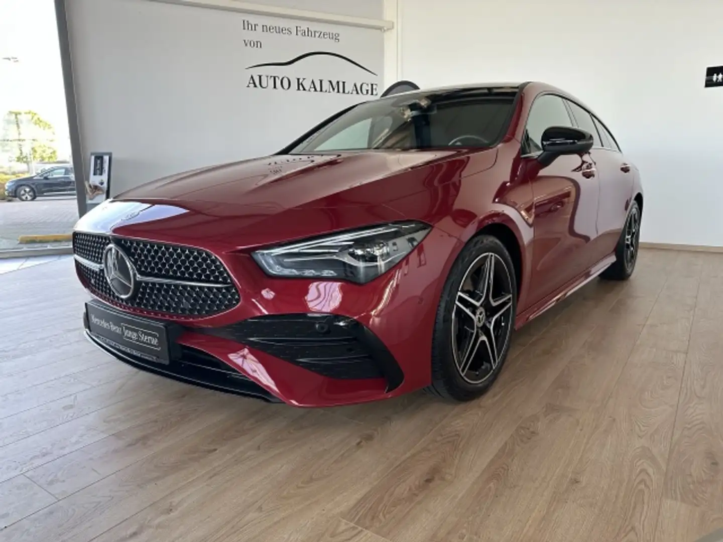 Mercedes-Benz CLA 220 CLA 220 d SB AMG PANORAMA+TOTWINKEL+KAMERA Navi/BC Rot - 2