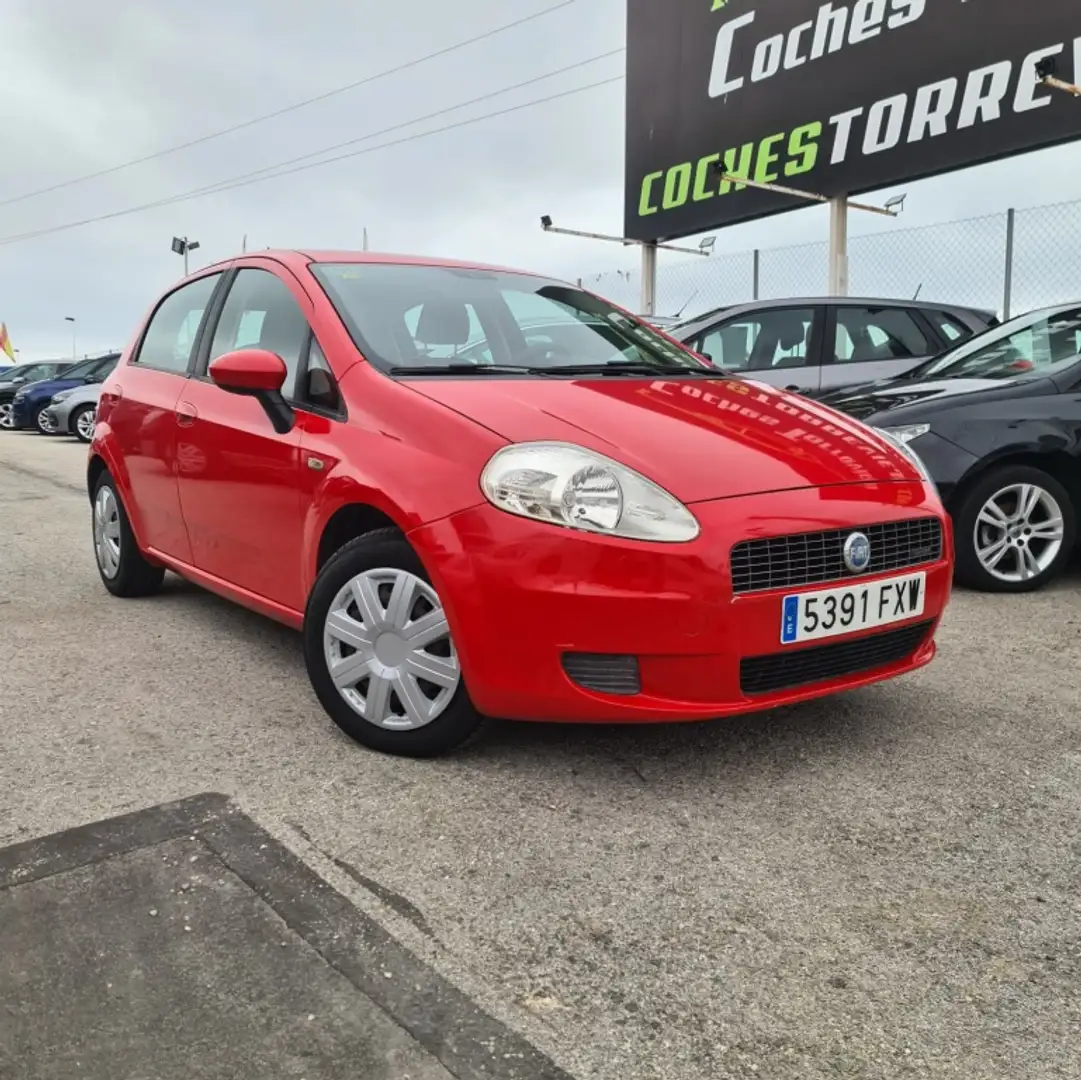 Fiat Punto 1.3Mjt 16v Feel/Class Rojo - 1