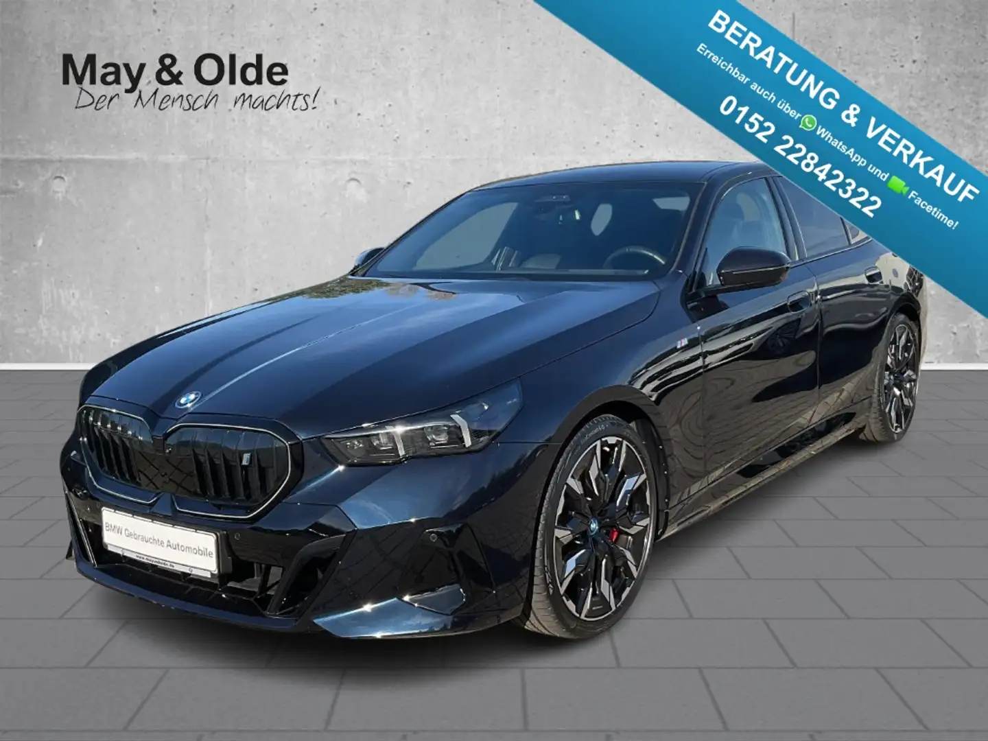 BMW i5 eDrive40 M Sport Pro Dri.Ass.Prof. HUD B&W Schwarz - 1