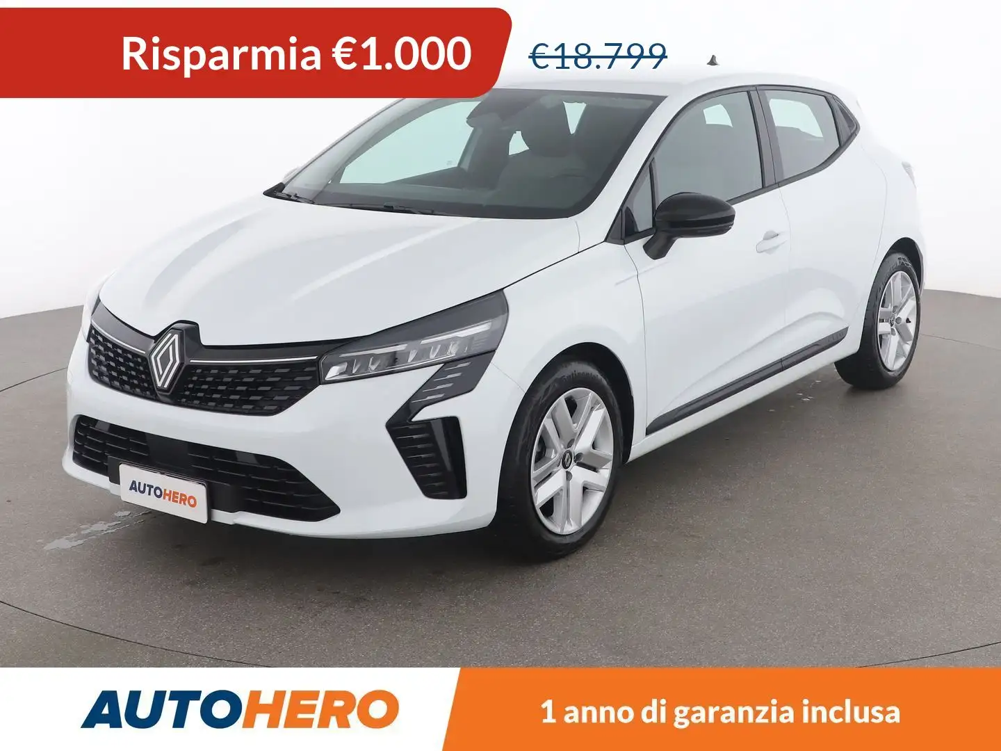 Renault Clio 1.0 TCe LPG Evolution 100 CV Bianco - 1
