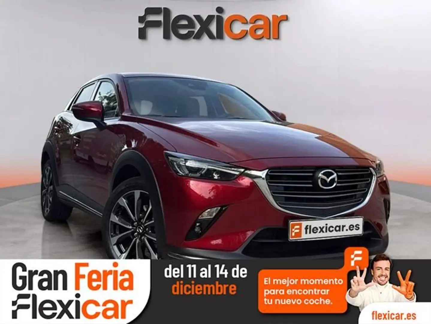 Mazda CX-3 2.0 Skyactiv-G Zenith 2WD Aut. 89kW Rojo - 1