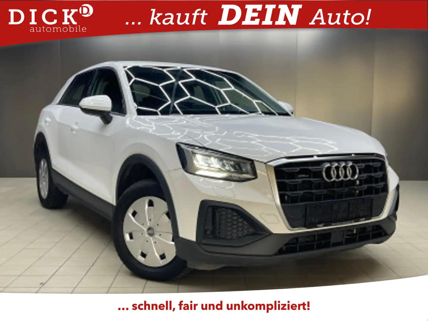 Audi Q2 35d Quatt S-Tr. LED+KLIMAUT+HIFI+APS+DAB+ACC Wit - 1