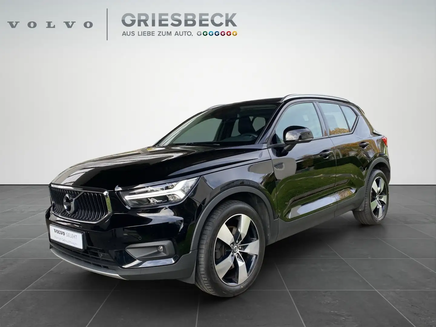 Volvo XC40 Momentum AHK*LED*Navi*StHzg*SHZ Zwart - 1