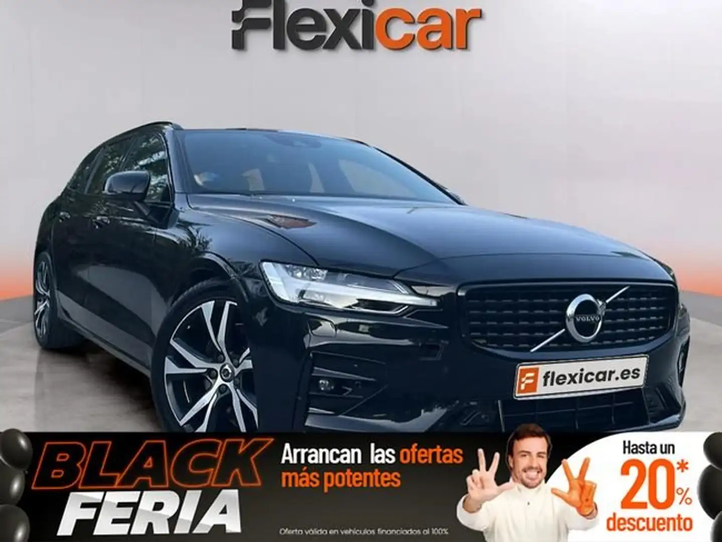 Volvo V60 2.0 B4 (D) Inscription Auto Noir - 1