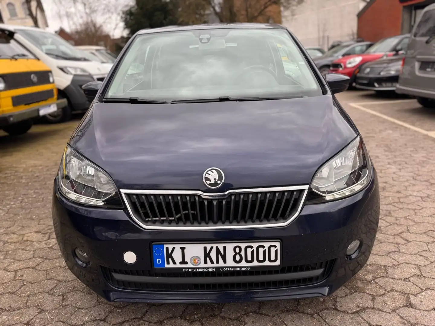 Skoda Citigo Elegance 1.0*LED*KLIMA*SHZ*TEMPOMAT*TÜV Blau - 2