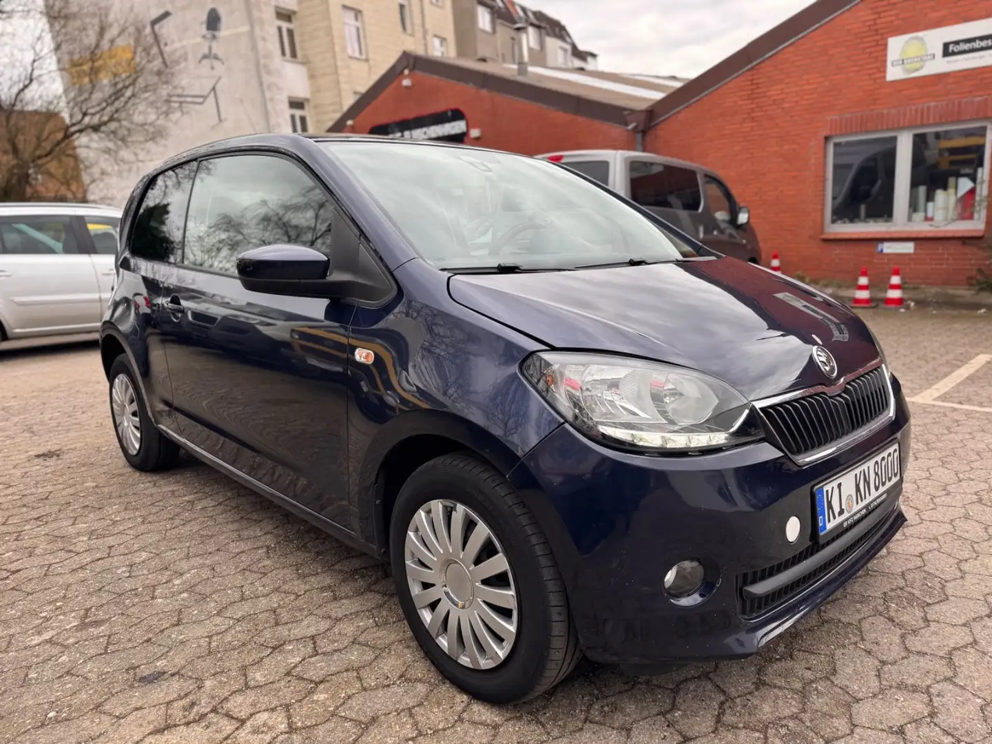 Skoda Citigo Elegance 1.0*LED*KLIMA*SHZ*TEMPOMAT*TÜV Blau - 1