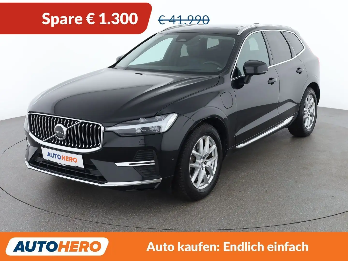 Volvo XC60 2.0 T6 Recharge Plug-in Hybrid Plus Bright AWD Schwarz - 1