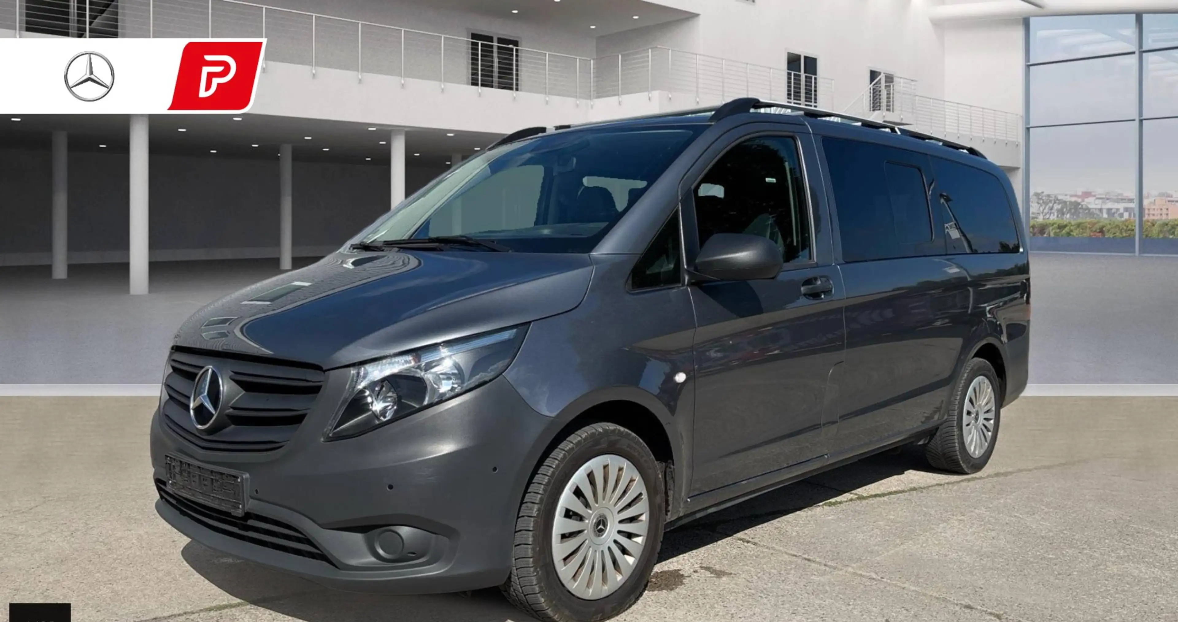 Mercedes-Benz Vito Tourer Pro lang LEDER+SHZ+LORDOSE/NAVI+CARPLAY+DAB/RFK/REELING/ALARM/PDC/TEMPOMAT/9-SITZER — photo 2