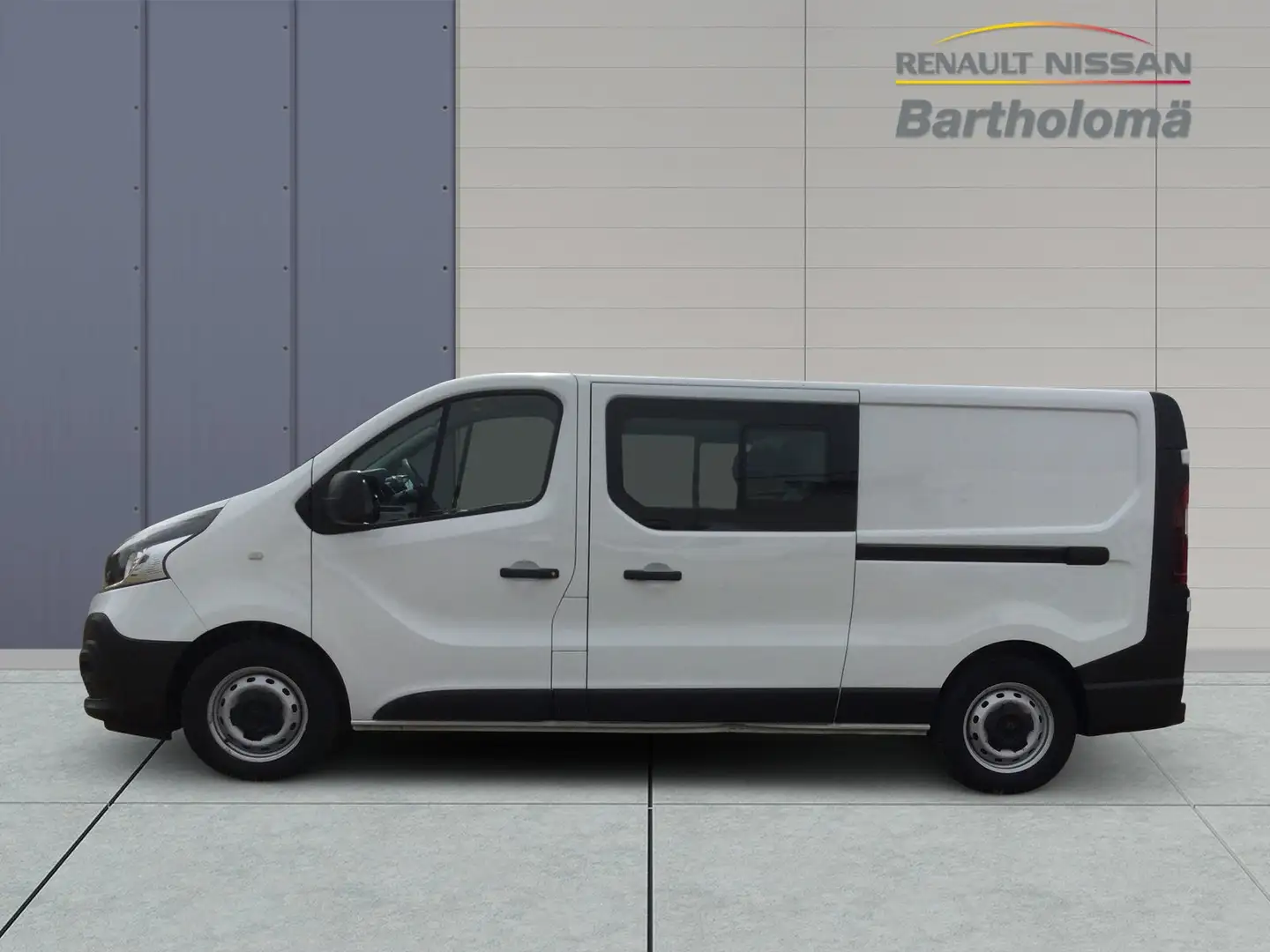 Renault Trafic L2H1 Doka 3,0t Komfort 6.Sitzer Weiß - 2
