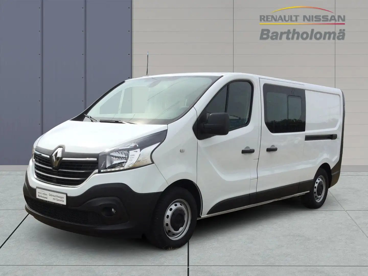 Renault Trafic L2H1 Doka 3,0t Komfort 6.Sitzer Weiß - 1